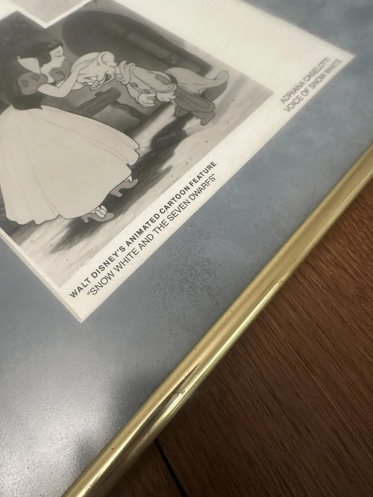 Adriana Caselotti — Adriana Caselotti Signed 8x10” Disney Snow White Voice Photo to “DOPEY”, изображение 4