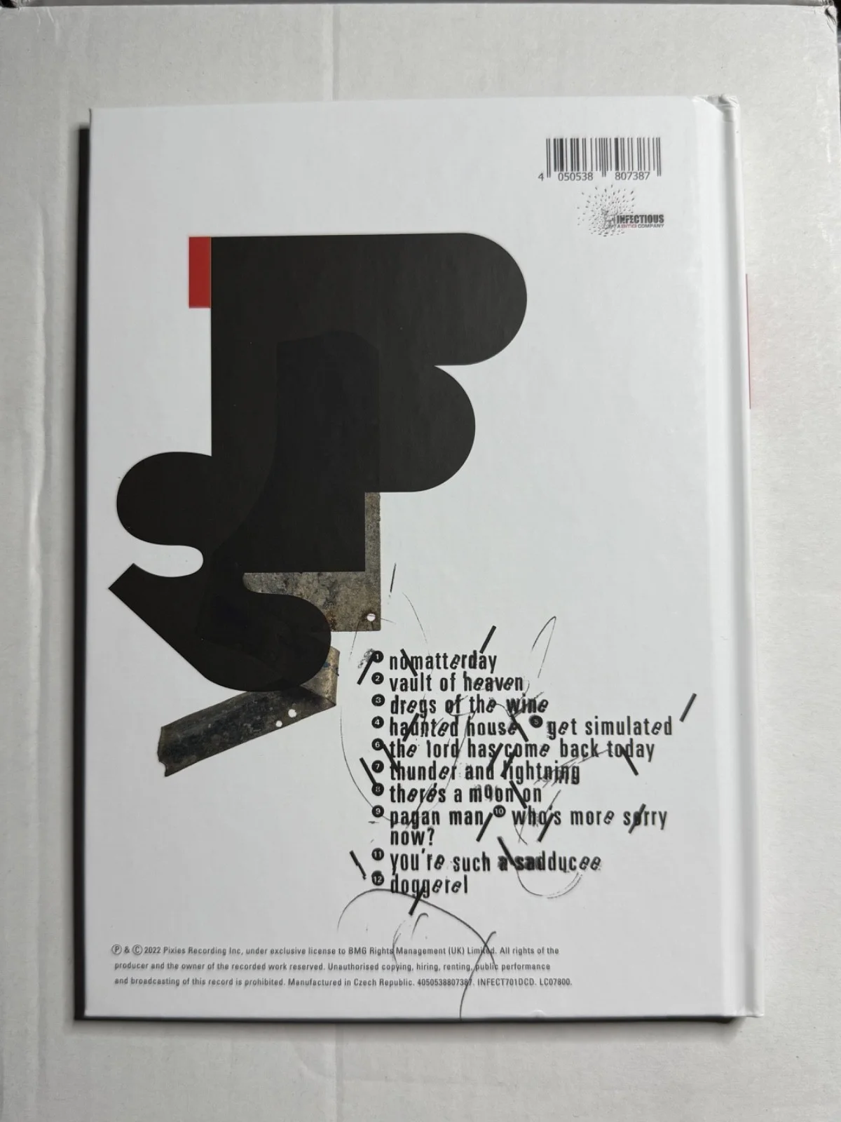 PIXIES Doggerel SIGNED CD Book Set Rough Trade Exclusive Black Francis Doolittle, изображение 4