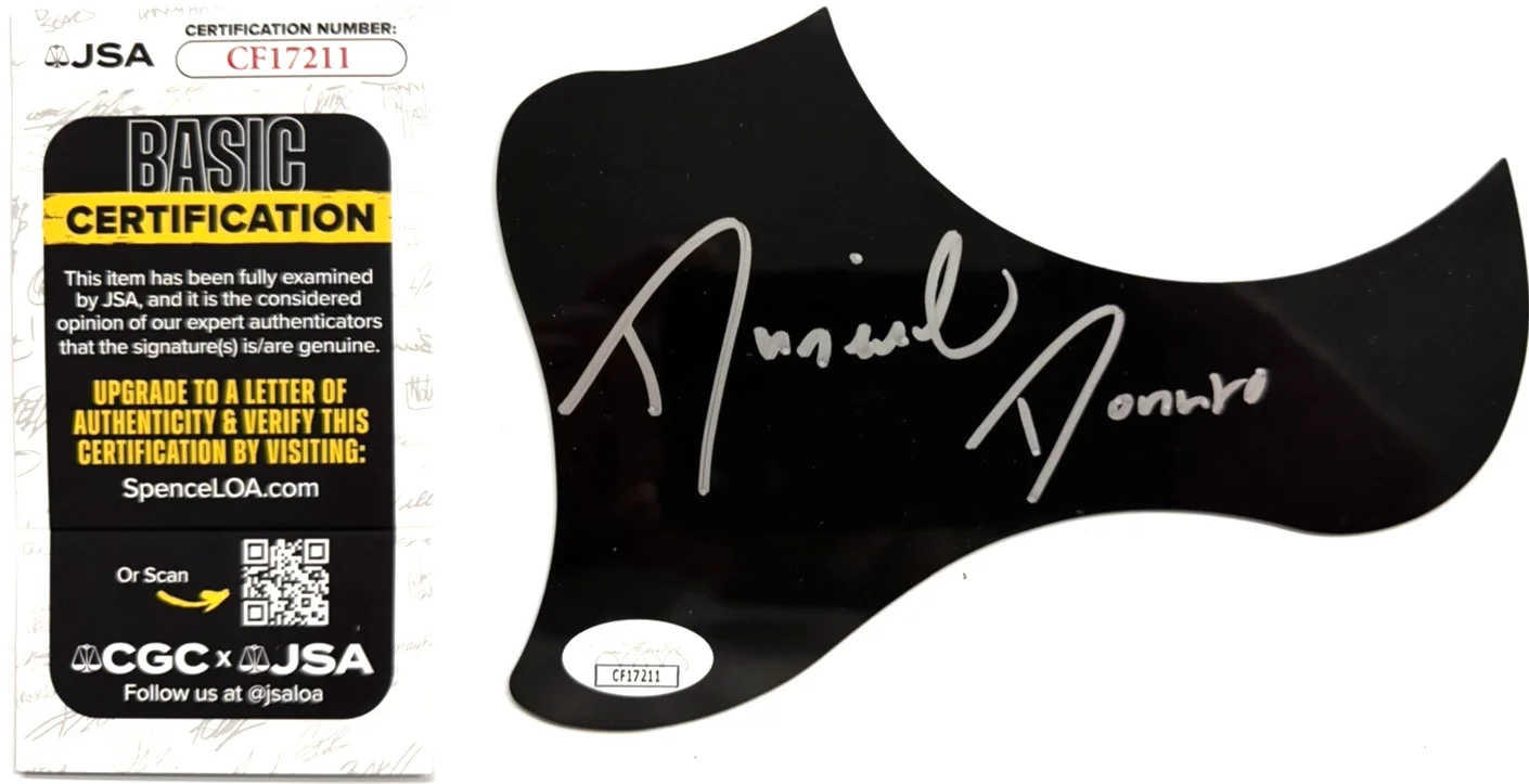 Daniel Donato Signed Guitar Pickguard Autographed Cosmic Country JSA COA CF17211, изображение 2