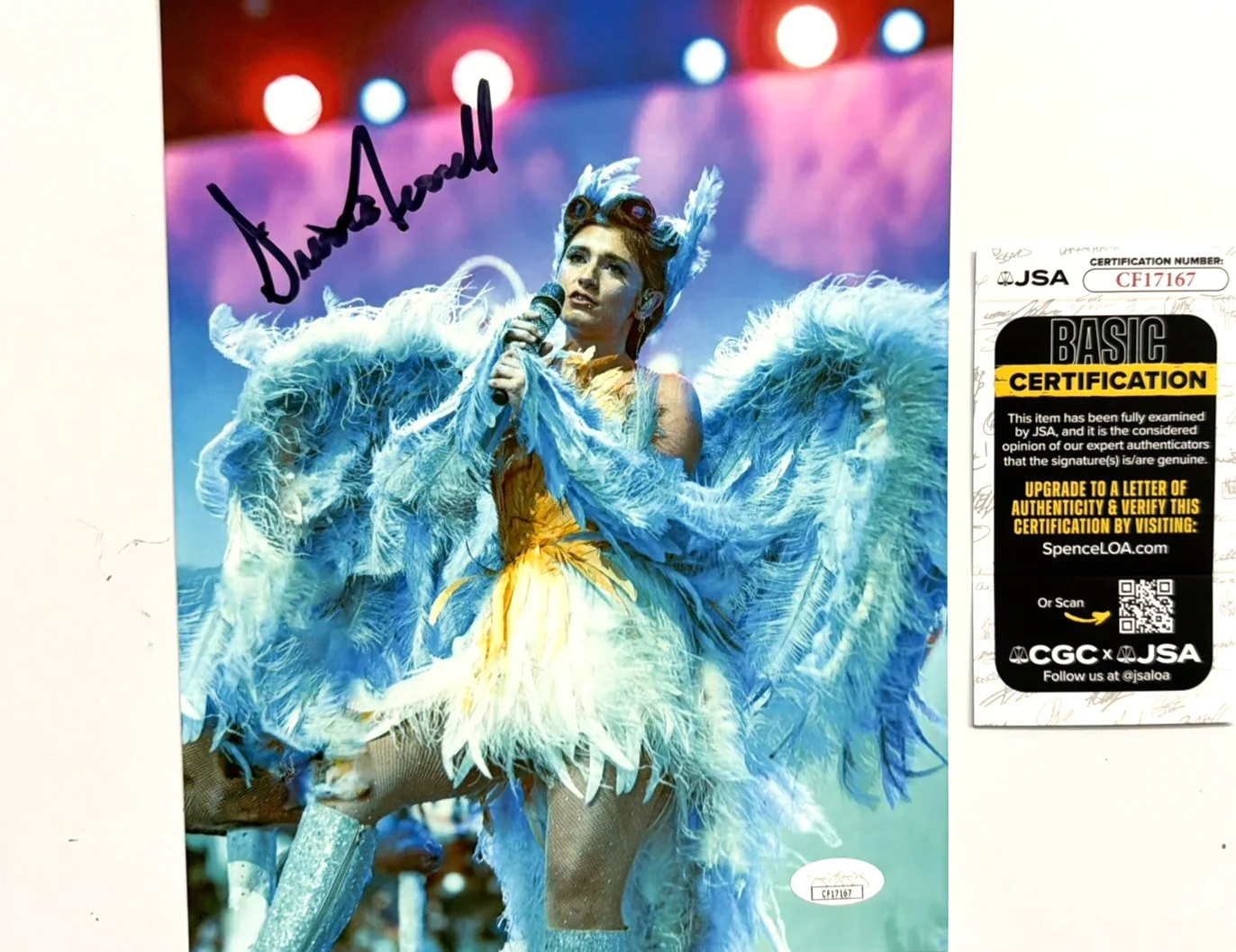 Sierra Ferrell Signed 8x10 Photo Autographed Trail of Flowers Tour JSA COA, изображение 3