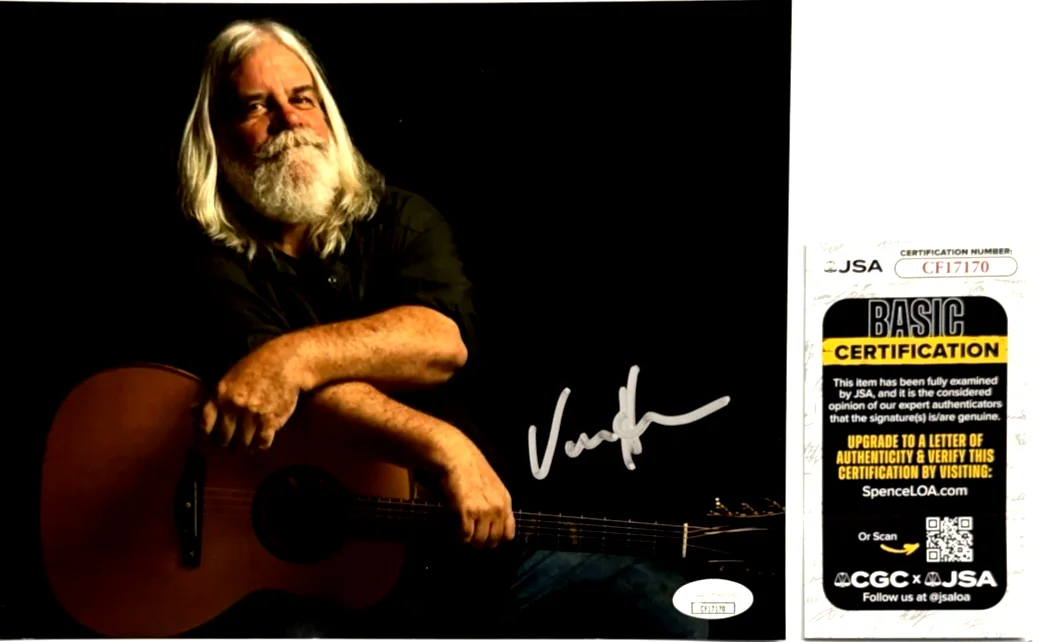 Vince Herman Signed 8x10 Photo Autographed Leftover Salmon JSA COA CF17170 Jam, изображение 4