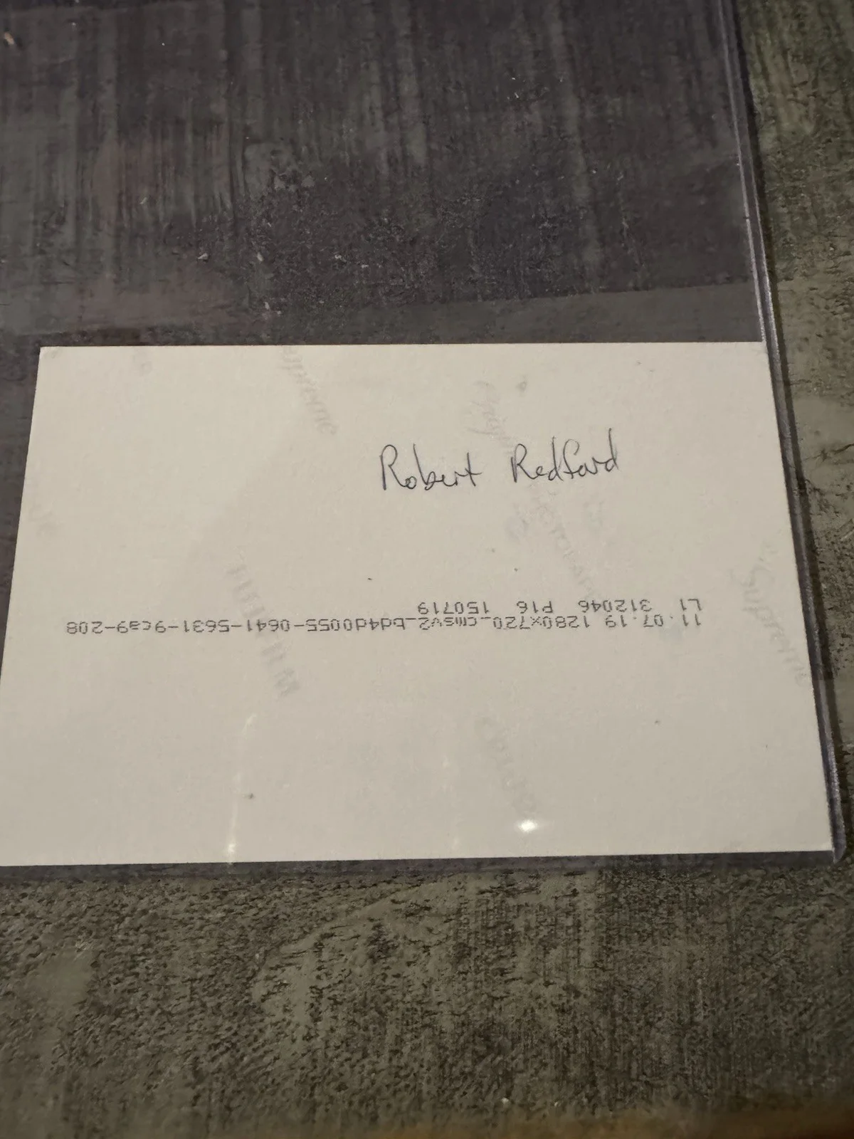 Robert Redford — ROBERT REDFORD Signed Autographed 4x6 Photo..ACTING LEGEND..(d.2025), изображение 3