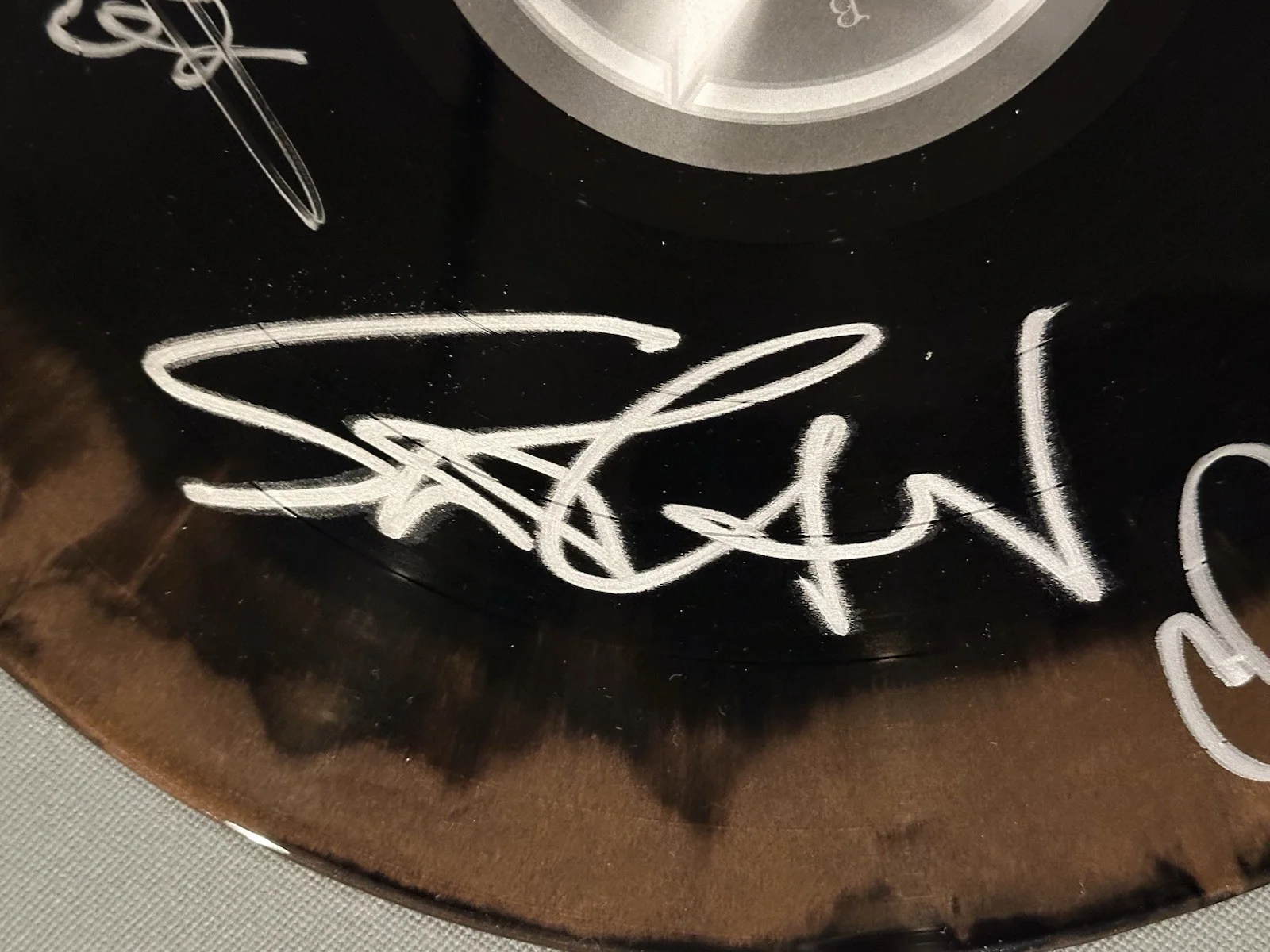Anthrax Worship Music Vinyl SIGNED BY ALL 5 WHO PLAYED ON THE RECORD JSA COA, изображение 3