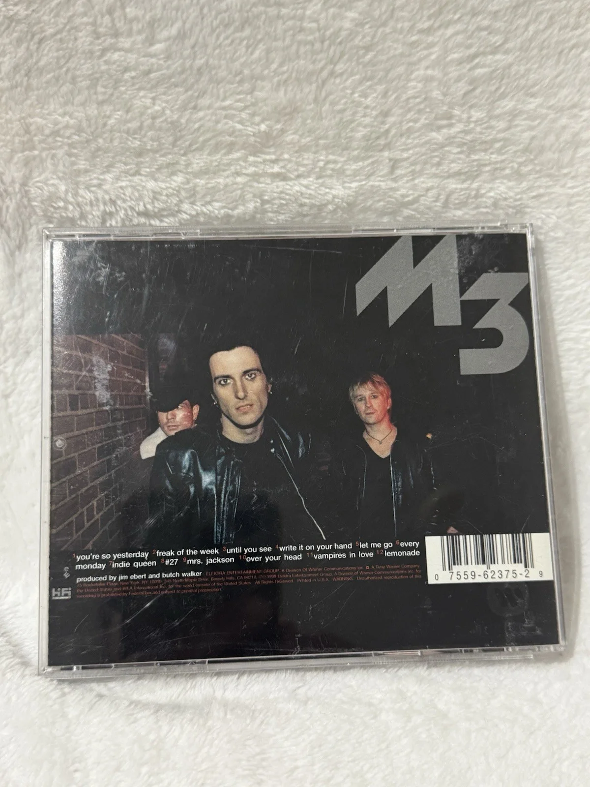 Marvelous 3 Hey! Original Signed CD & Booklet Music Not Authenticated Autograph, image 2