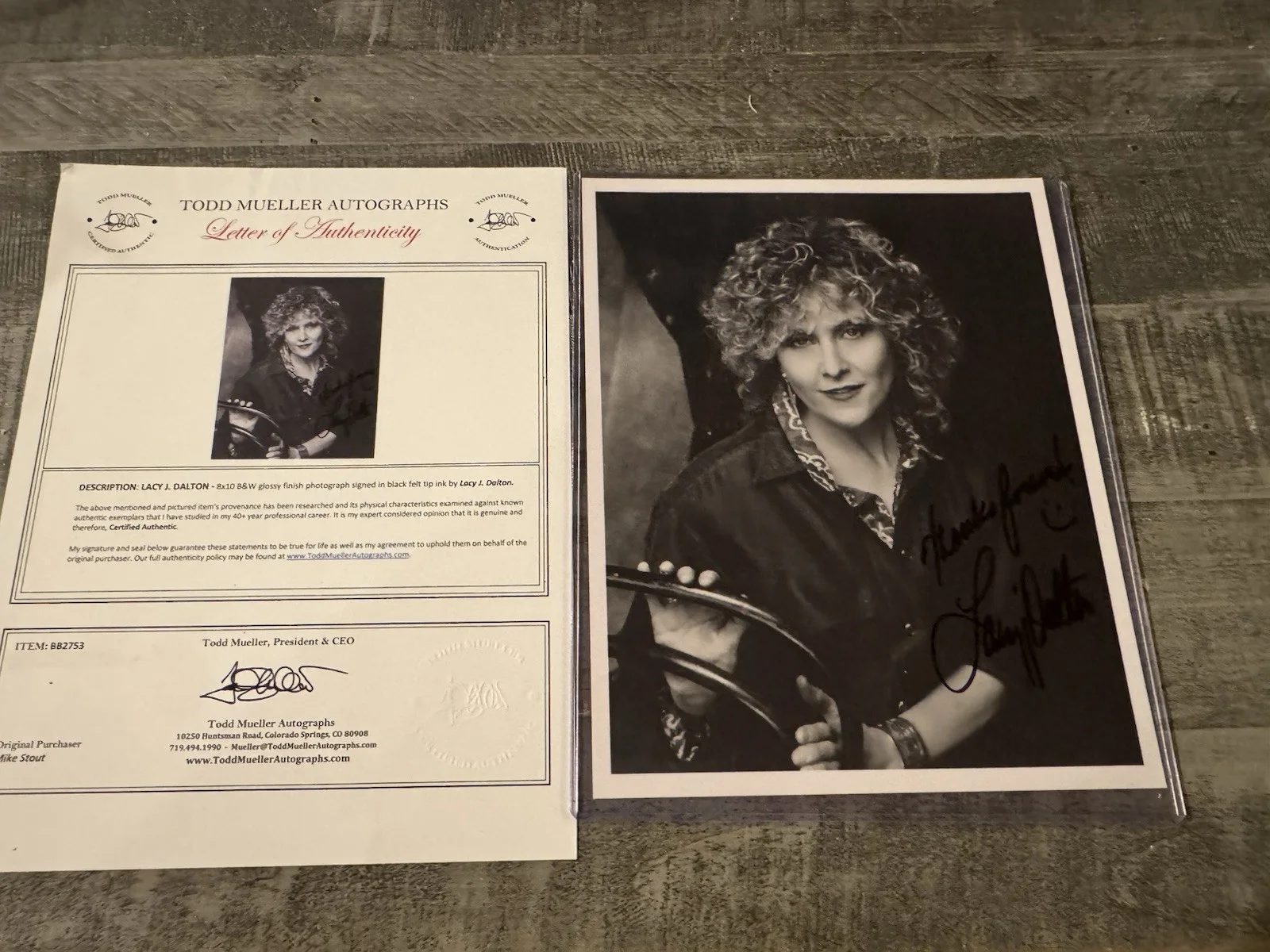 LACY J. DALTON Signed Autographed 8x10 Photo..COUNTRY MUSIC LEGEND..COA, изображение 5