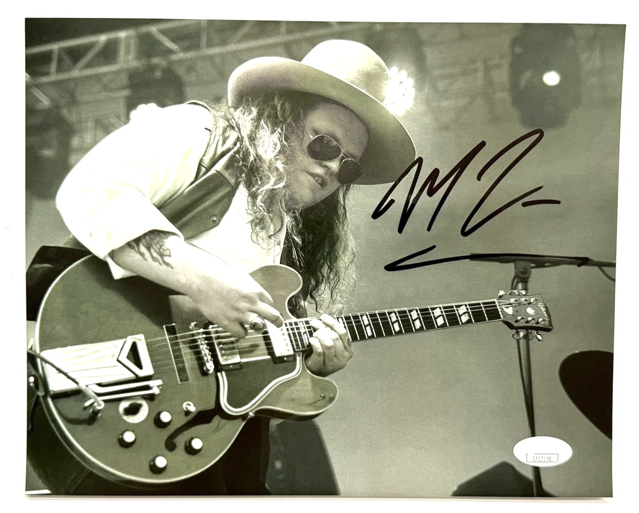 MARCUS KING HAND SIGNED 8x10 PHOTO AUTOGRAPHED GUITARIST SINGER LEGEND COA, изображение 2