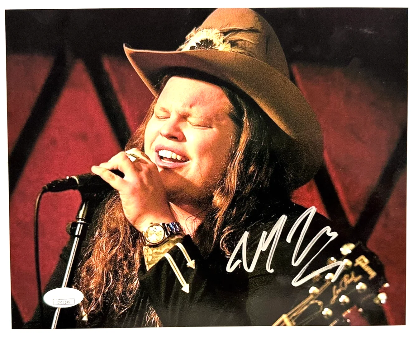 MARCUS KING HAND SIGNED 8x10 PHOTO AUTOGRAPHED GUITARIST SINGER LEGEND COA, изображение 2