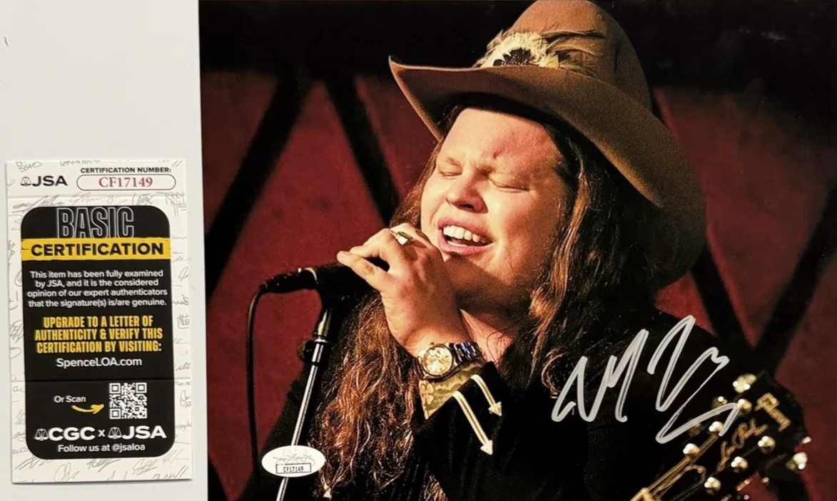MARCUS KING HAND SIGNED 8x10 PHOTO AUTOGRAPHED GUITARIST SINGER LEGEND COA, изображение 4