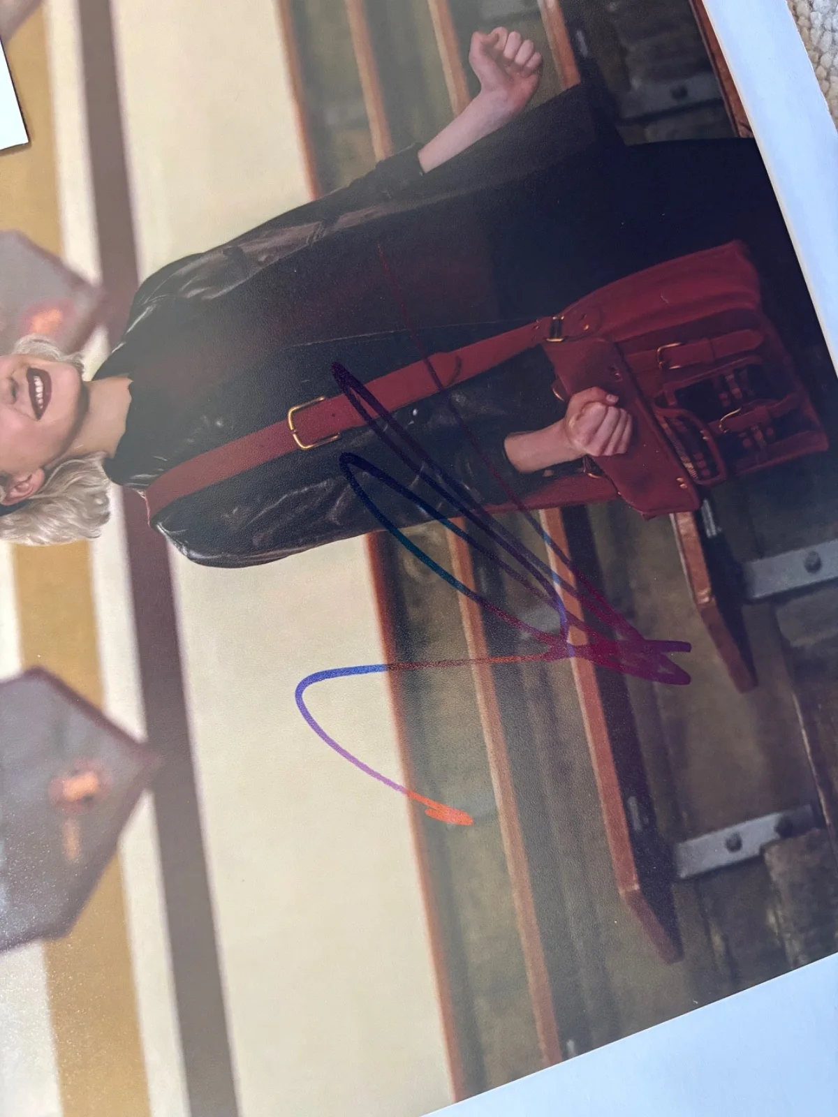 KIERNAN SHIPKA SIGNED SEXY 8X10 PHOTO CHILLING ADVENTURES OF SABRINA BAS J, изображение 2