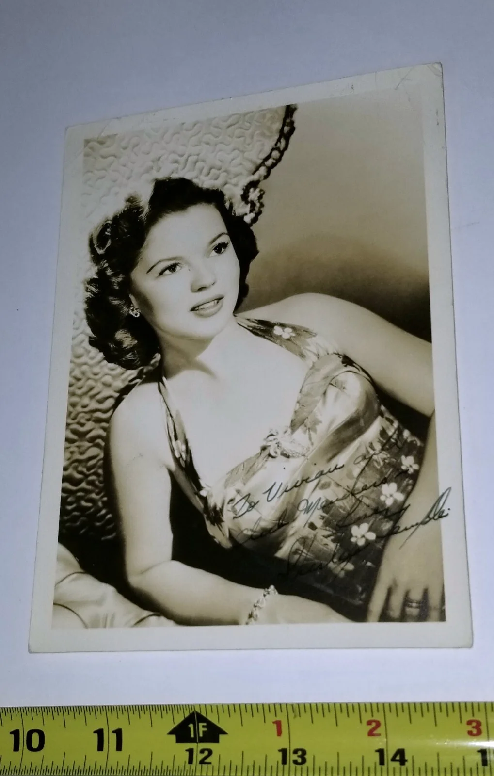Shirley Temple — SHIRLEY TEMPLE SIGNED 5x7 PHOTO AUTOGRAPHED BLACK WHITE HOLLYWOOD MOVIE STAR VTG, изображение 5