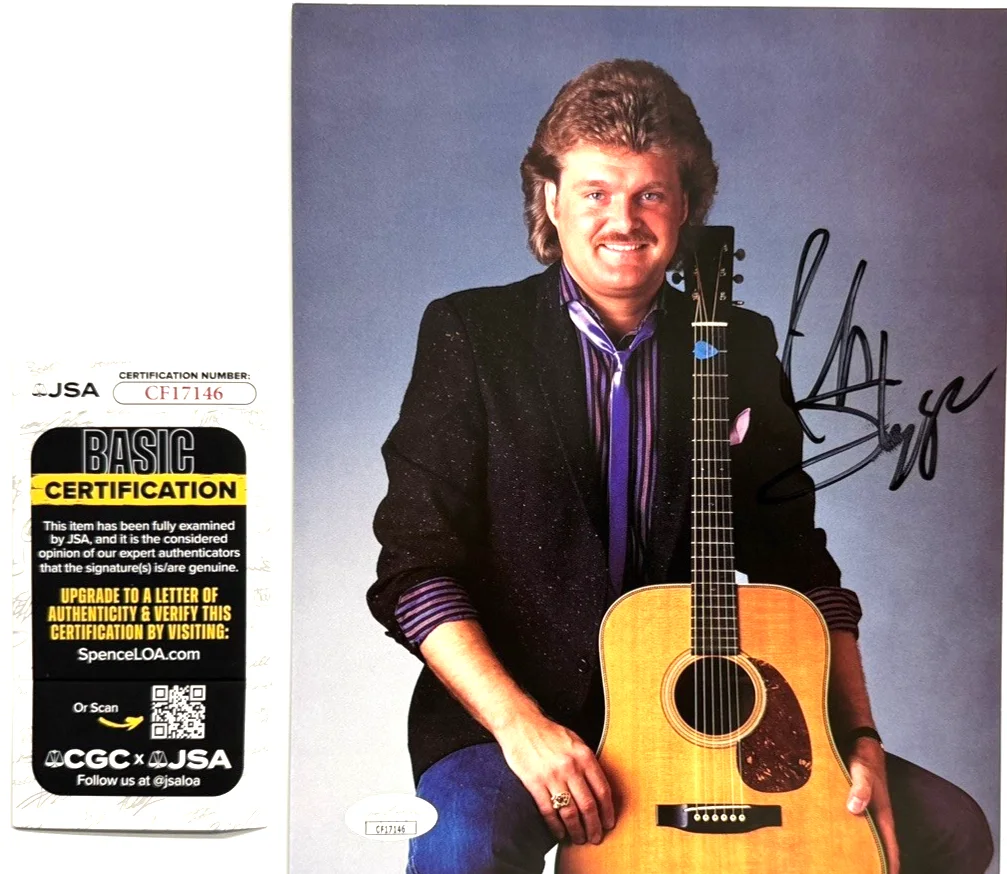 Ricky Skaggs Signed 8x10 Photo Autographed Bluegrass Country JSA COA CF17146, image 3