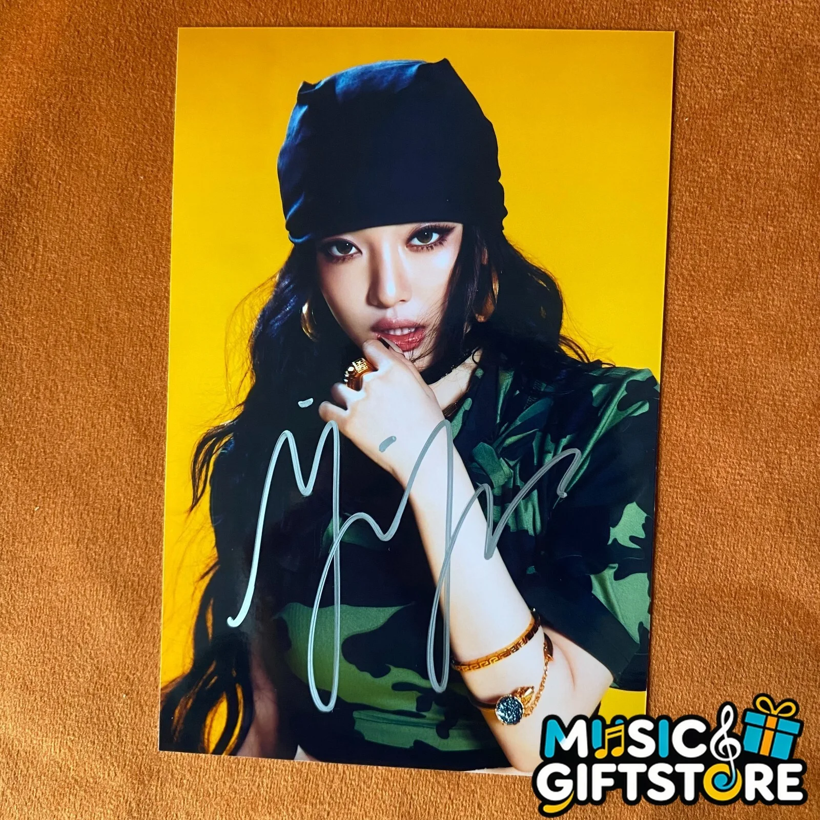 aespa NINGNING Autographed Signed Photo Whiplash K-POP Collection 4*6 2024 #MUGS, image 4