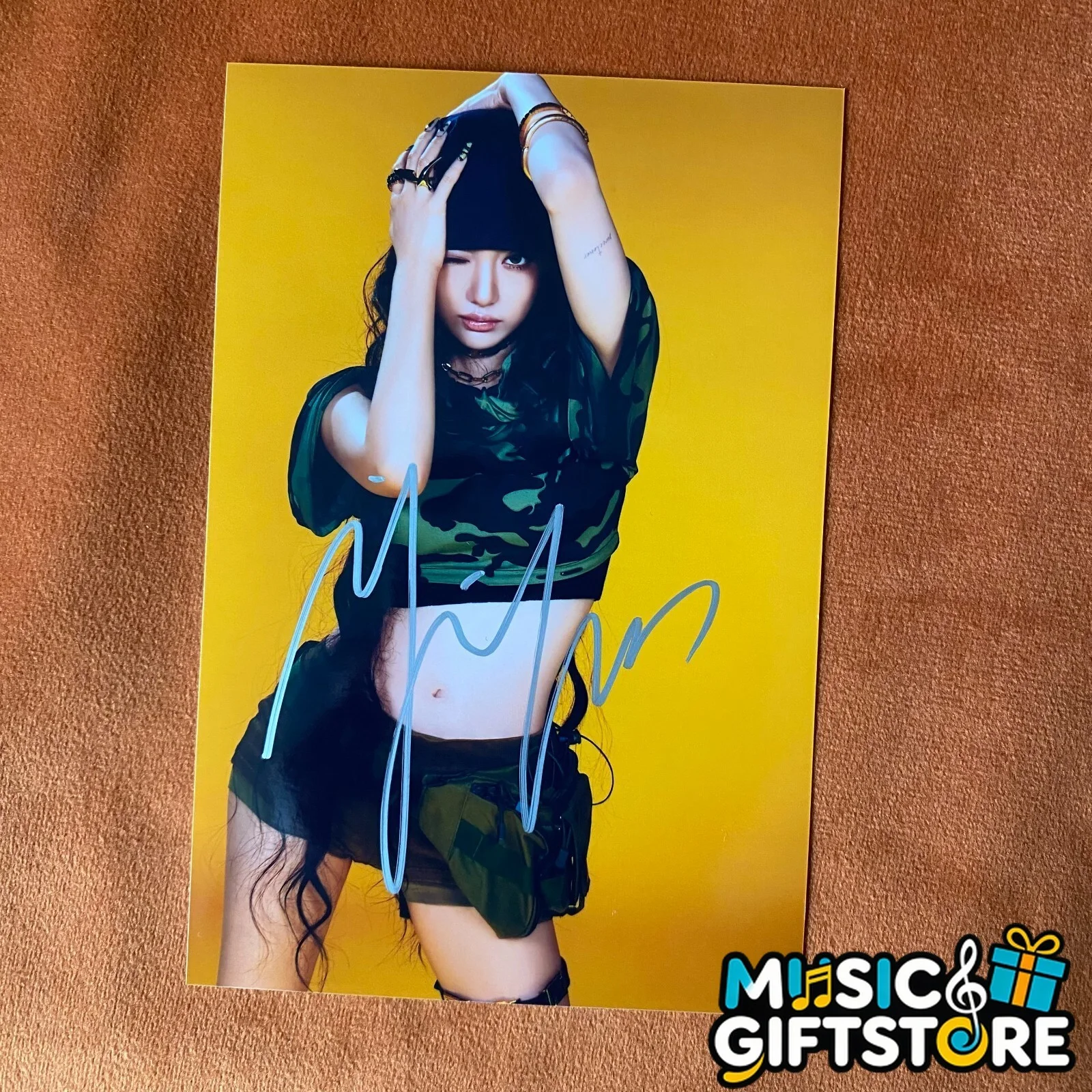 aespa NINGNING Autographed Signed Photo Whiplash K-POP Collection 4*6 2024 #MUGS, image 5