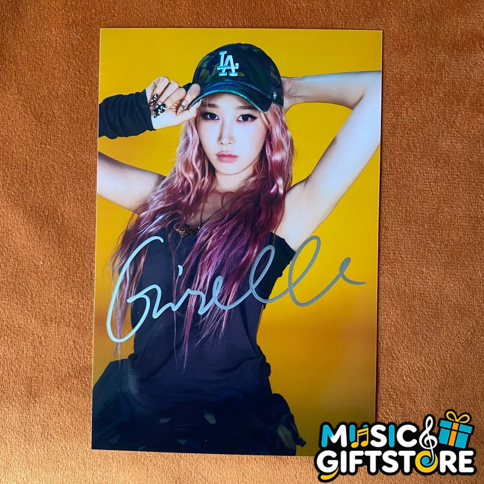 aespa GISELLE Autographed Signed Photo Whiplash K-POP Collection 4*6 2024 #MUGS, изображение 4