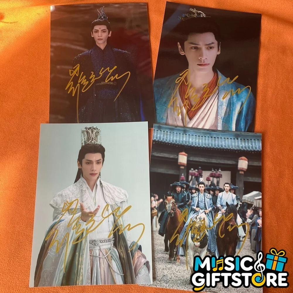 LUO YUNXI LEO Autographed Signed Photo 4*6 Collection 2023 #MUGS, image 2