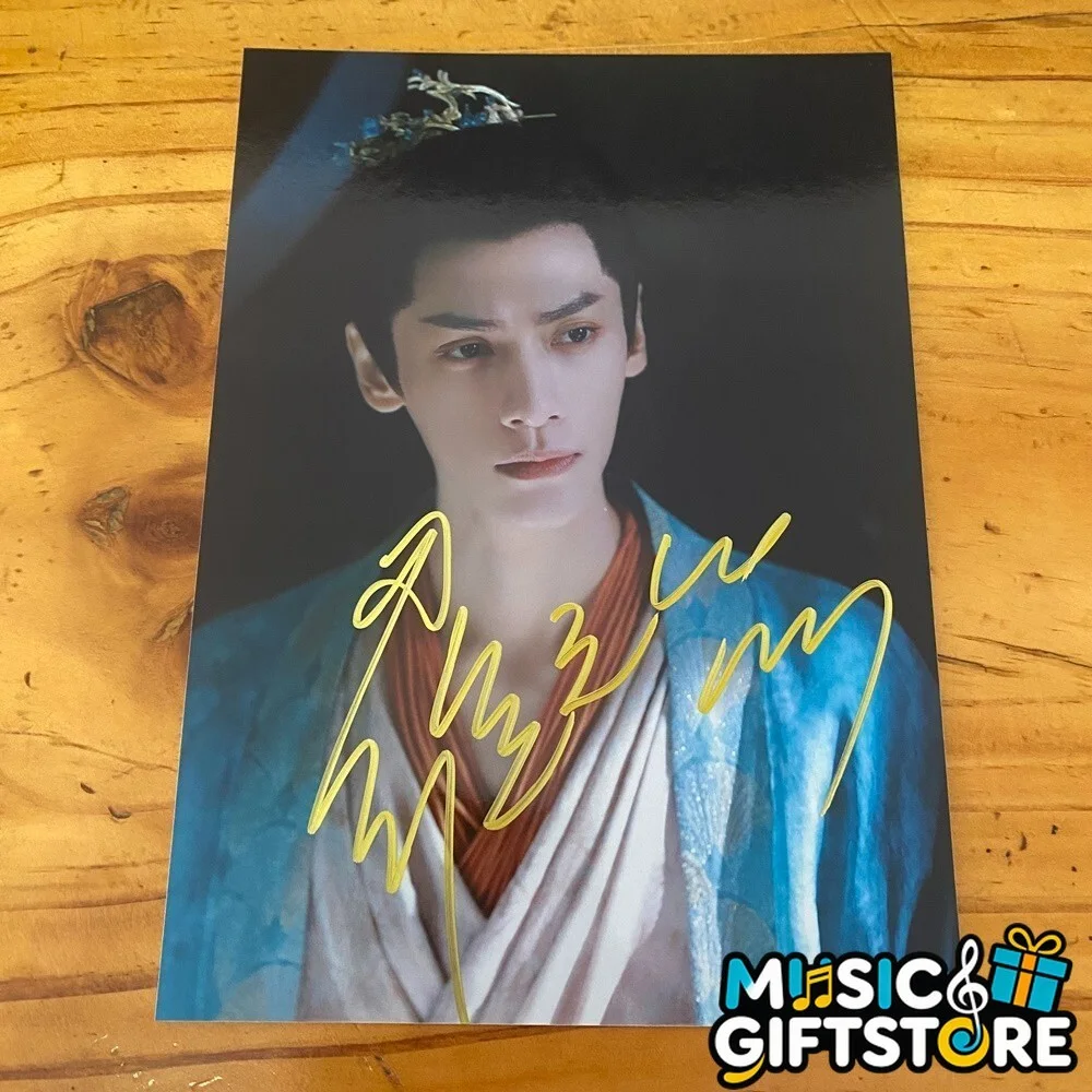 LUO YUNXI LEO Autographed Signed Photo 4*6 Collection 2023 #MUGS, image 4