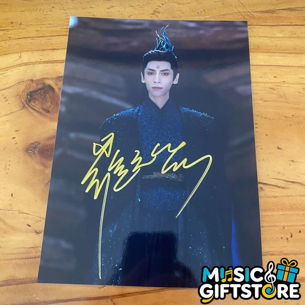 LUO YUNXI LEO Autographed Signed Photo 4*6 Collection 2023 #MUGS, image 5