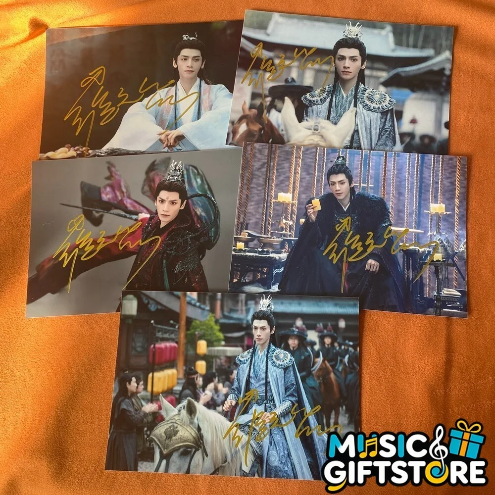 LUO YUNXI LEO Autographed Signed Photo 4*6 Collection 2023A #MUGS, изображение 2