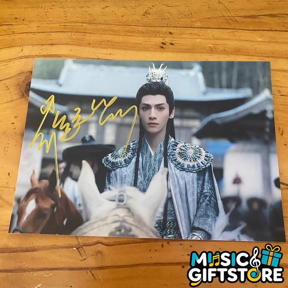 LUO YUNXI LEO Autographed Signed Photo 4*6 Collection 2023A #MUGS, изображение 3