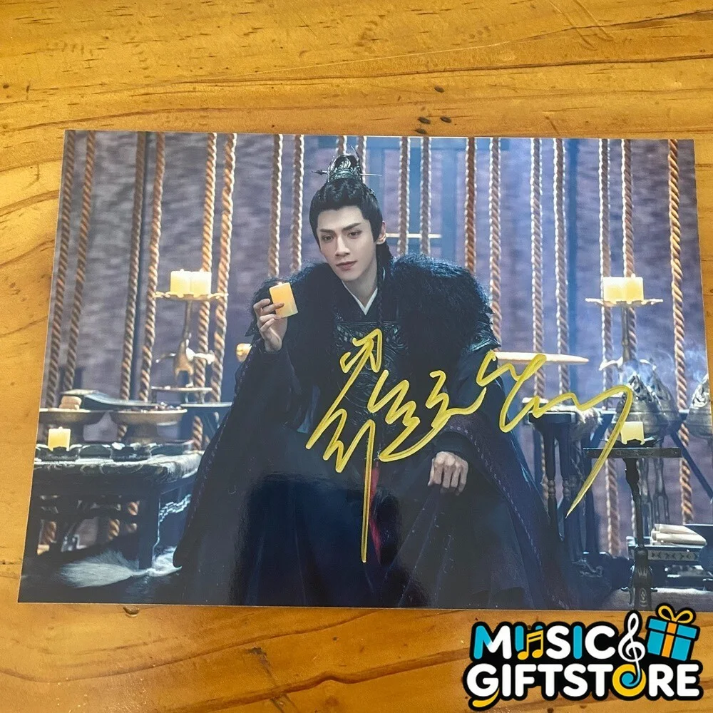 LUO YUNXI LEO Autographed Signed Photo 4*6 Collection 2023A #MUGS, изображение 4