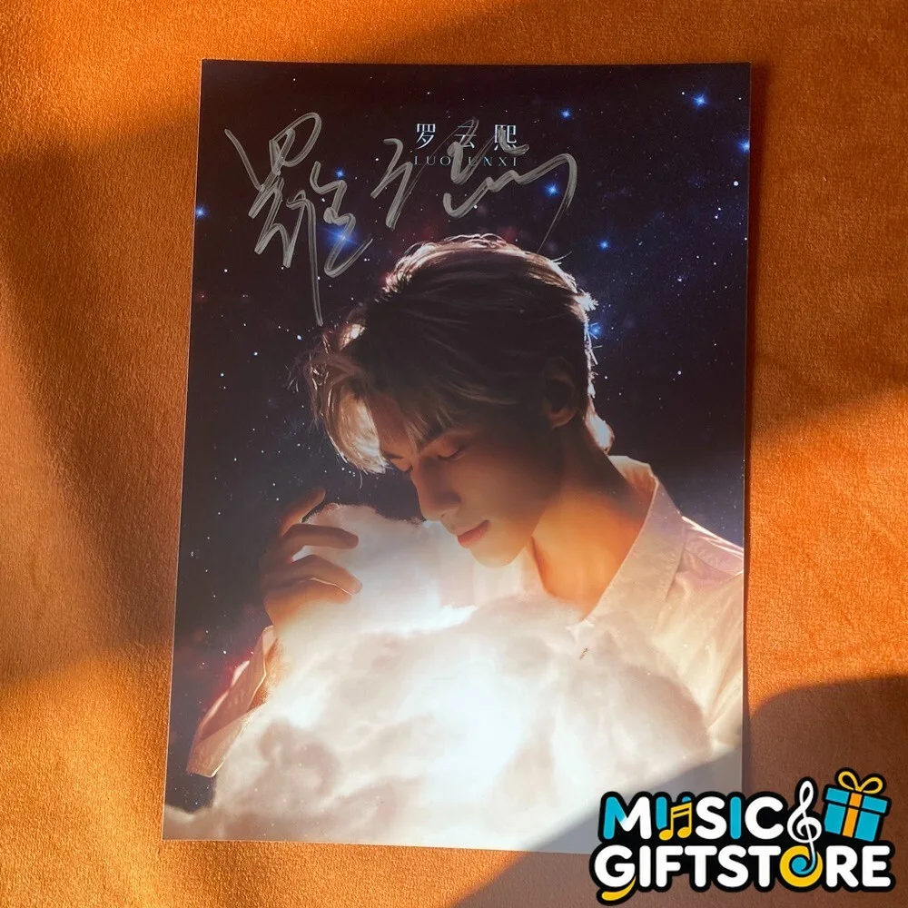 LUO YUNXI LEO Autographed Signed Photo 4*6 Collection 2024B #MUGS, image 3