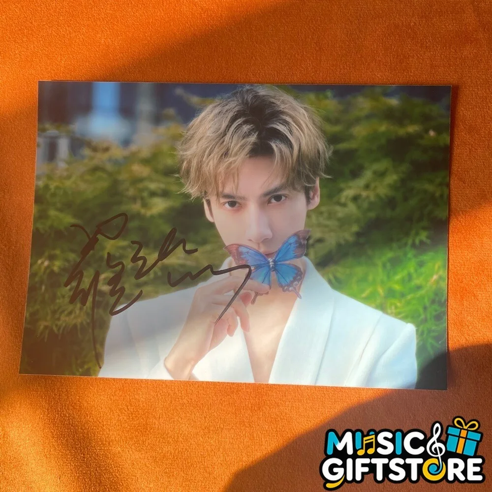 LUO YUNXI LEO Autographed Signed Photo 4*6 Collection 2024A #MUGS, image 3