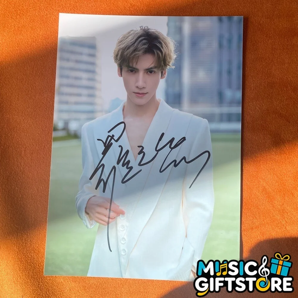 LUO YUNXI LEO Autographed Signed Photo 4*6 Collection 2024A #MUGS, image 4