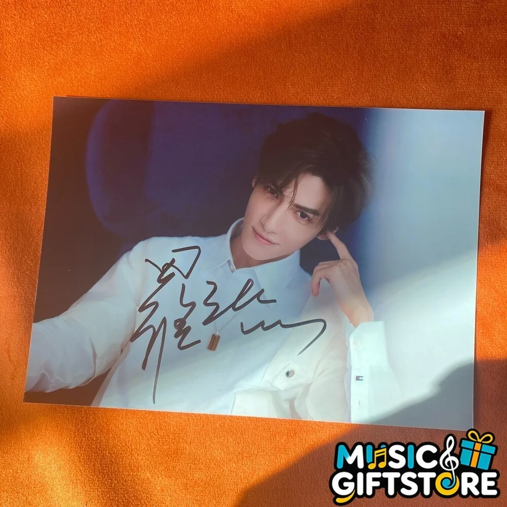 LUO YUNXI LEO Autographed Signed Photo 4*6 Collection 2024A #MUGS, image 5
