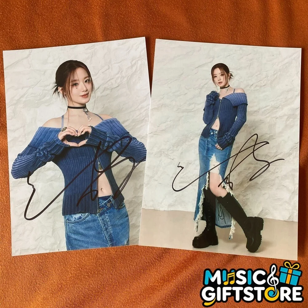 (G)I-DLE GIDLE SHUHUA Autographed Signed Photo K-POP Collection 4*6 2024 #MUGS, image 2