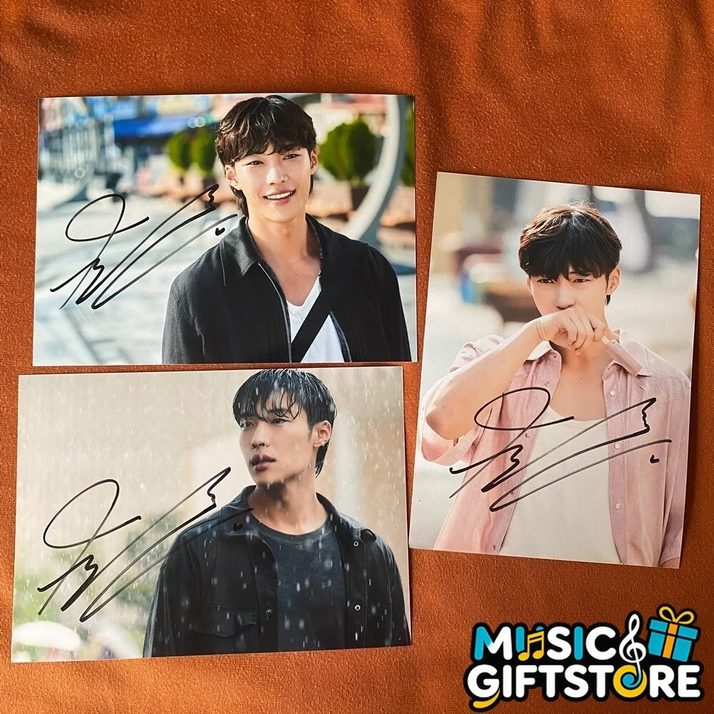 Mr.Plankton Woo Do-hwan Autographed Signed Photo Autographs 4*6 K-POP 2024 #MUGS, image 2