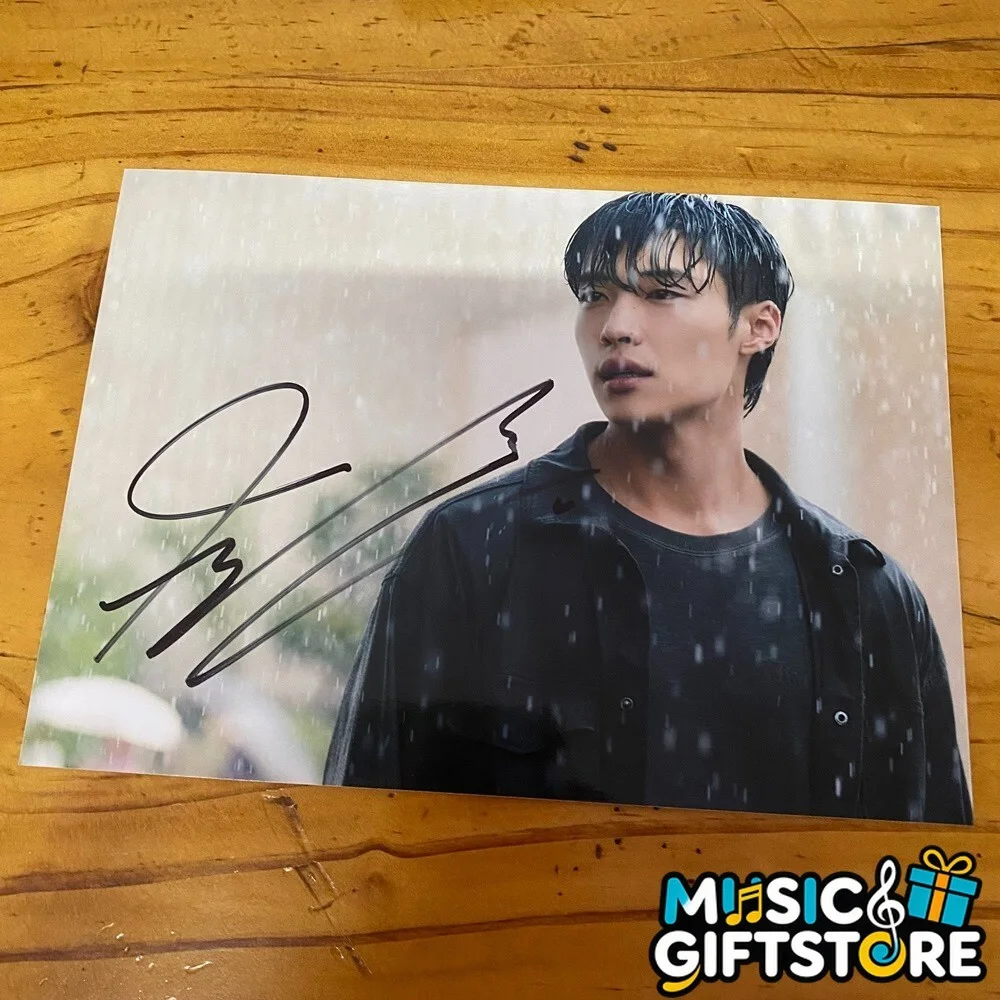 Mr.Plankton Woo Do-hwan Autographed Signed Photo Autographs 4*6 K-POP 2024 #MUGS, image 3