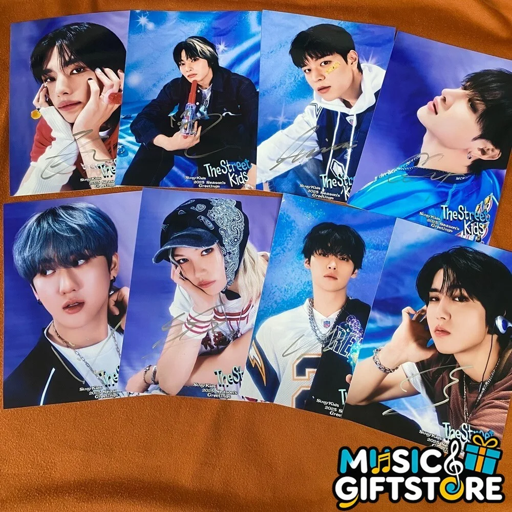 STRAY KIDS THE STREET KIDS LEE KNOW FELIX HAN BANG CHAN Photo 4*6 K-POP 2024 #MU, изображение 2