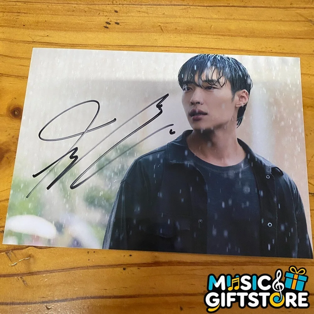 Mr.Plankton Woo Do-hwan Autographed Signed Photo Autographs 4*6 K-POP 2024A #MUG, изображение 3