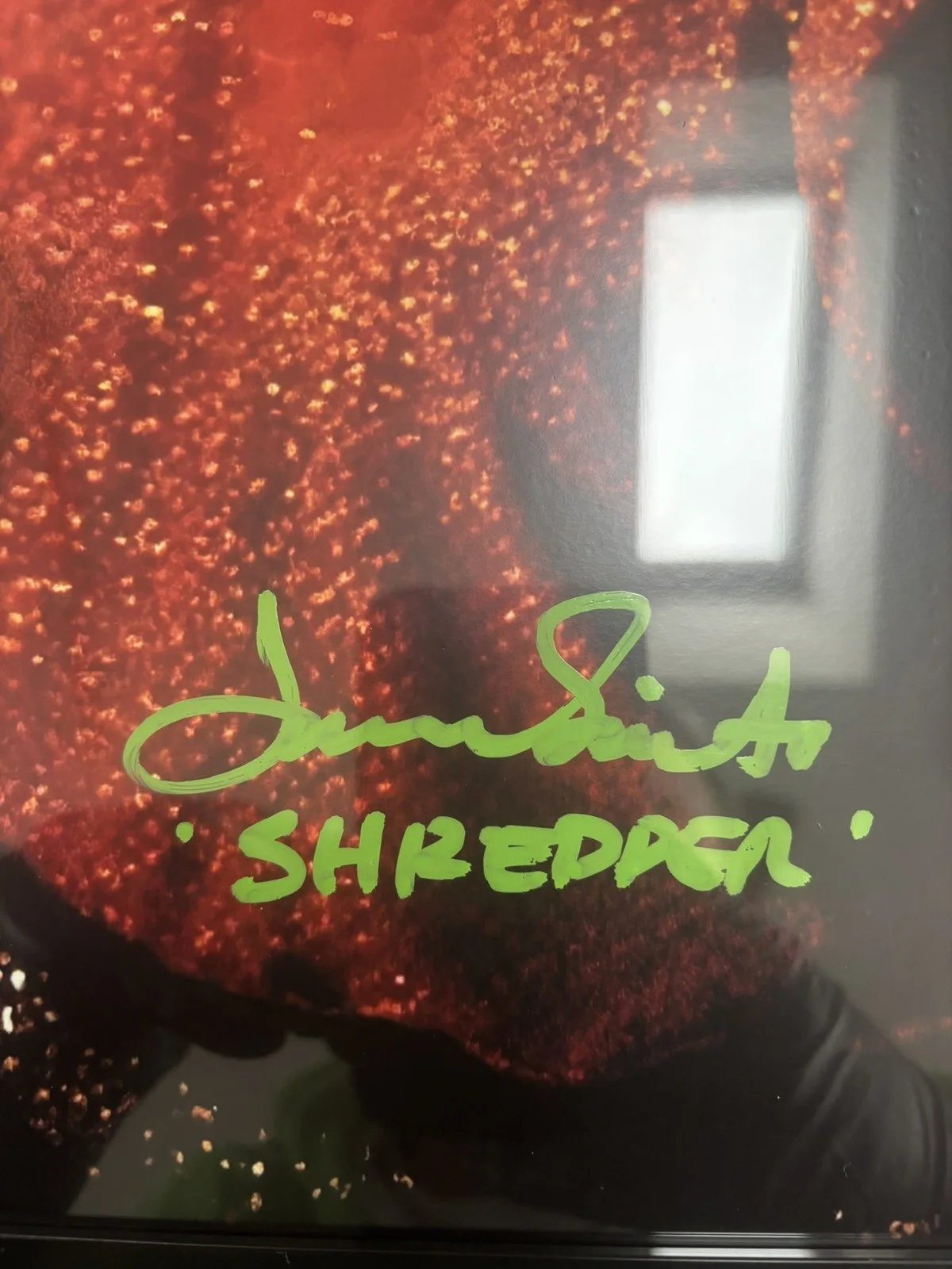 James Saito Signed 11x17 Photo Autograph FRAMED Shredder TMNT Ninja Turtles JSA, image 2