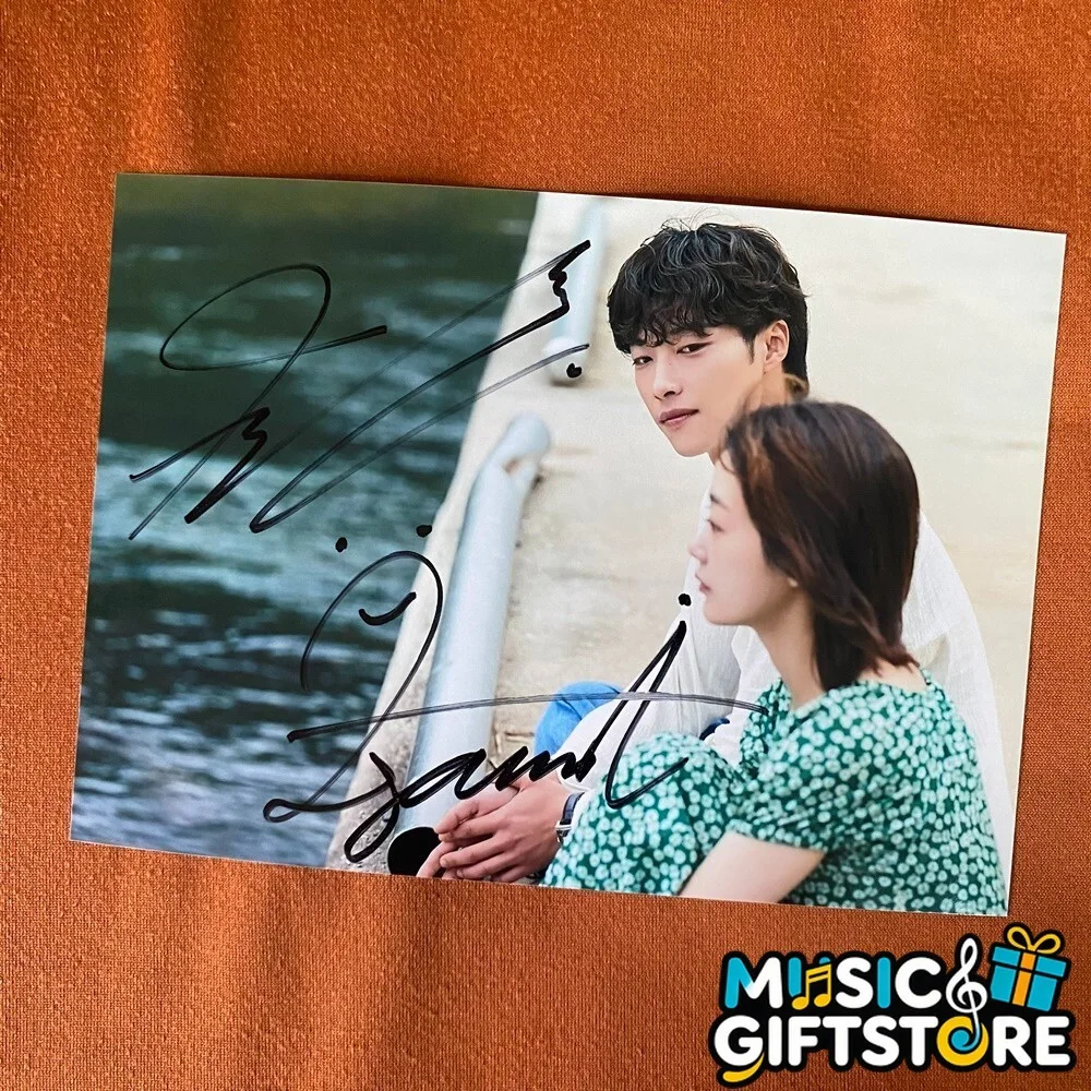 Mr.Plankton Woo Do-hwan Lee Yu Mi Autographed Signed Photo 4*6 K-POP 2024D #MUGS, image 5