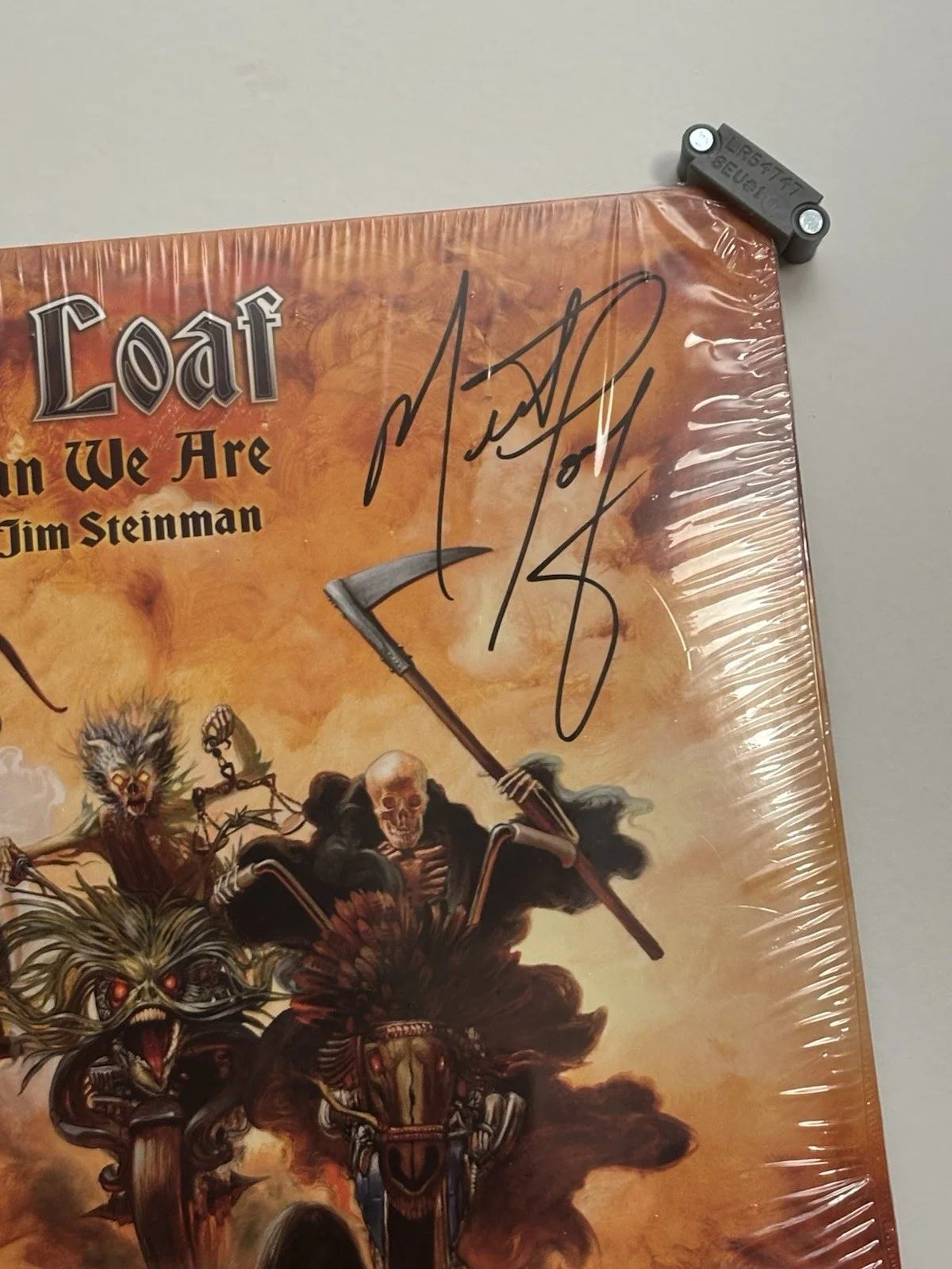 Meat Loaf Braver Than We Are Original Signed Vinyl Record Music Collectible, изображение 2
