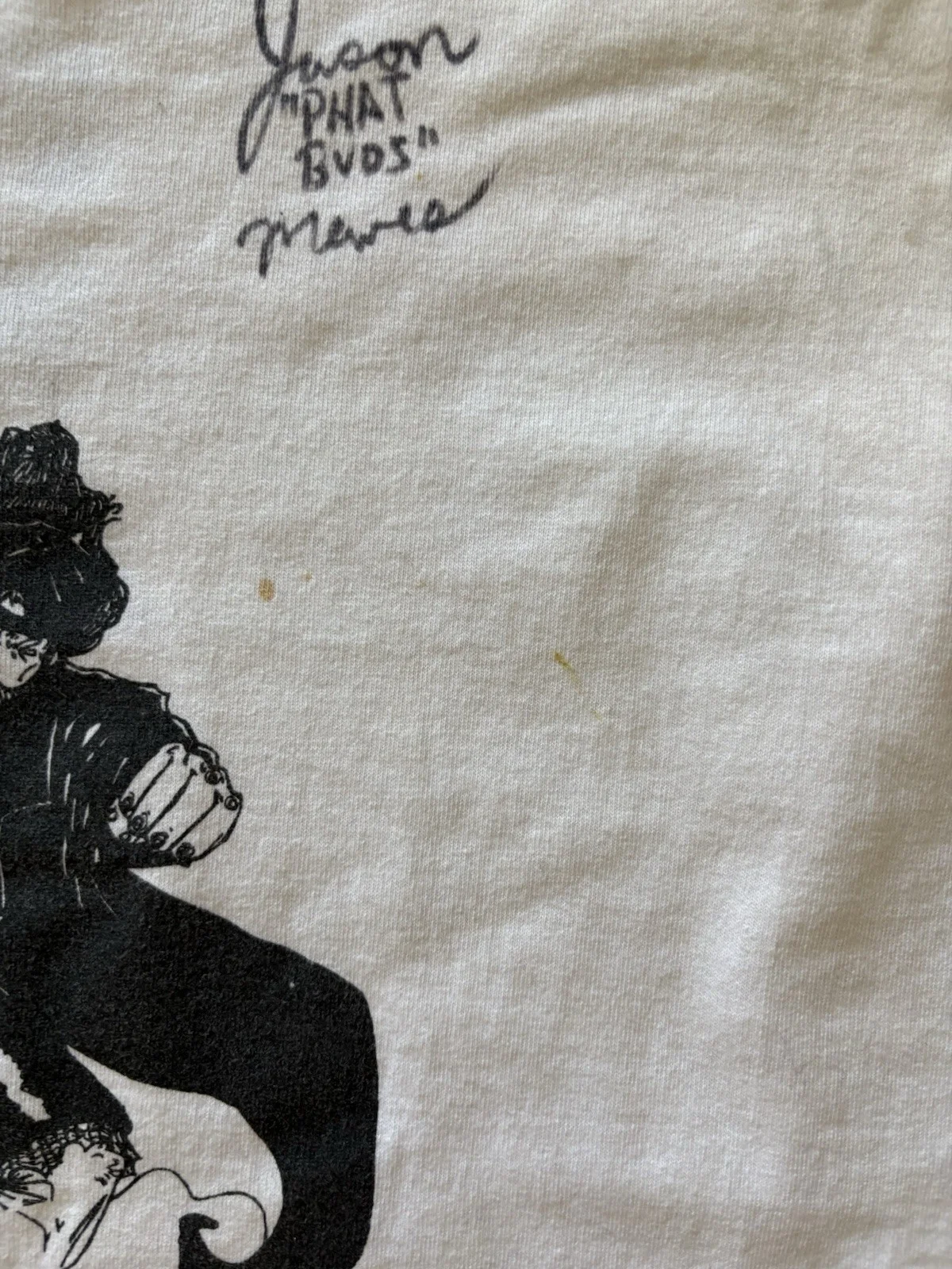 Jason Mewes — Vintage Jason Mewes Signed T-Shirt With Custom Design, изображение 5