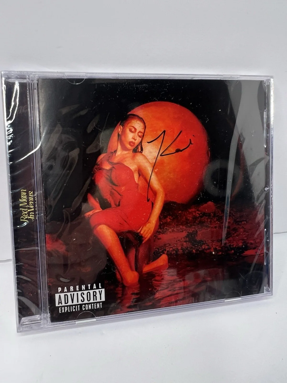 Kali Uchis - Red Moon In Venus ✍️ SIGNED CD +ALTERNATE ALBUM COVER AUTOGRAPHED, изображение 2