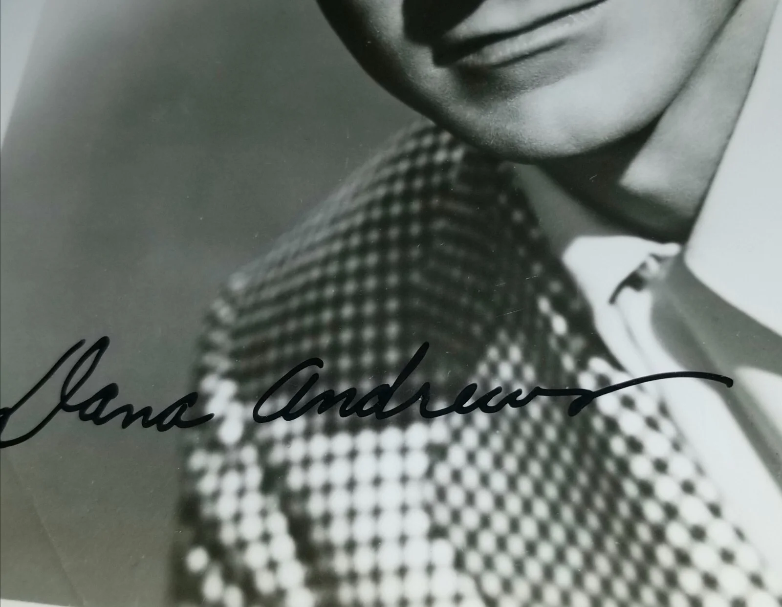 Dana Andrews — DANA ANDREWS SIGNED PHOTO AUTOGRAPHED FILM NOIR BLACK WHITE HOLLYWOOD MOVIE STAR, изображение 3