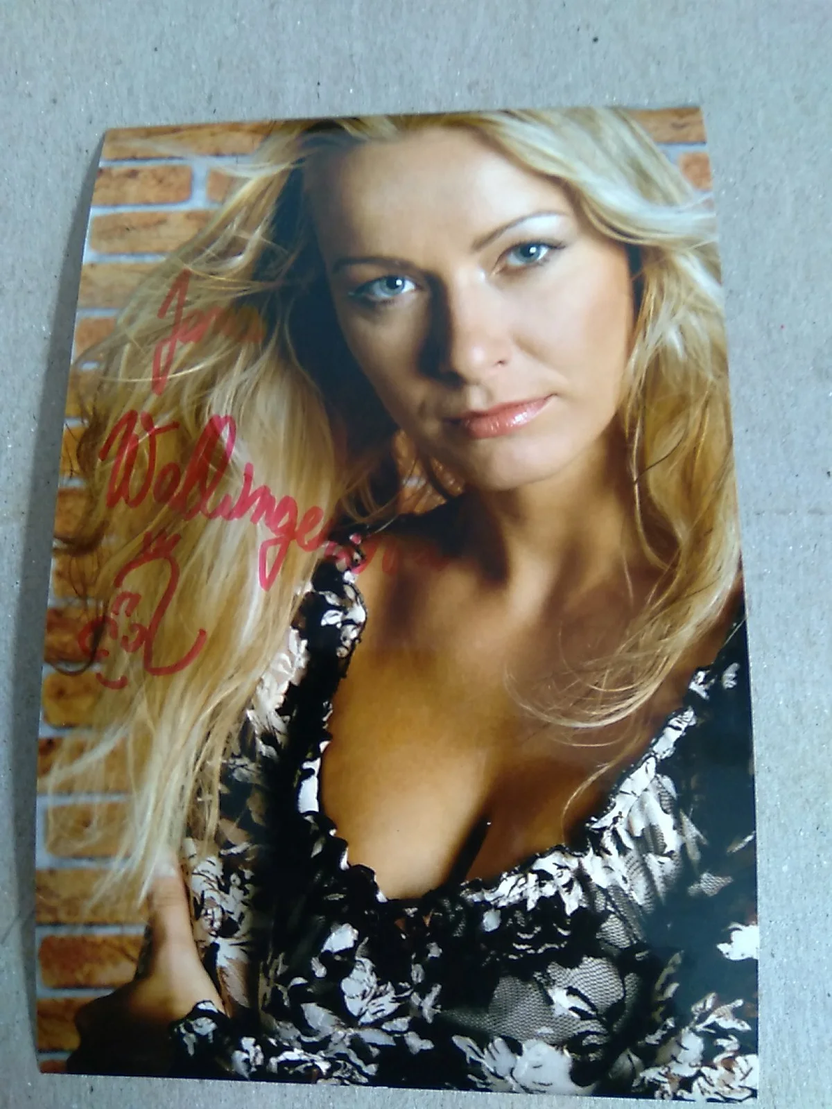 Jana Wallingerova ( Hrochova ) Signed Autograph 6x4in Photo, изображение 2