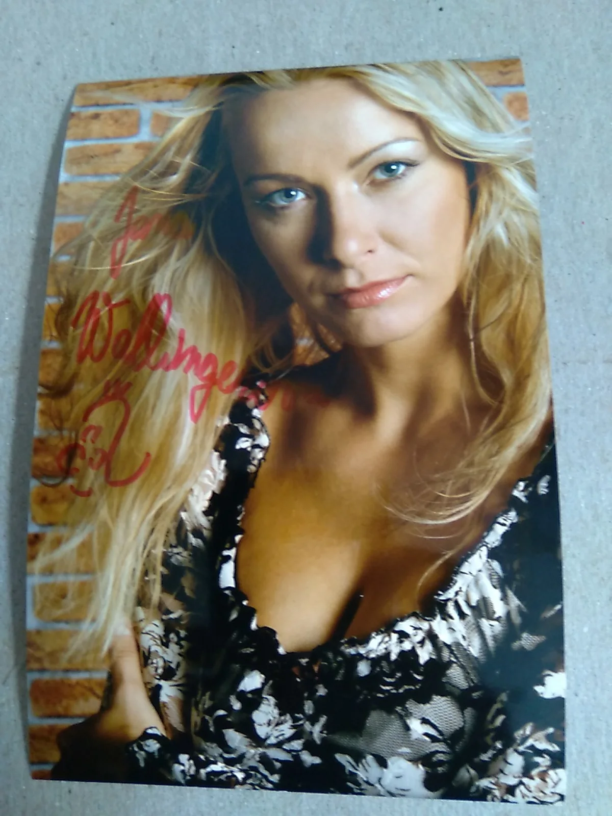 Jana Wallingerova ( Hrochova ) Signed Autograph 6x4in Photo, изображение 3