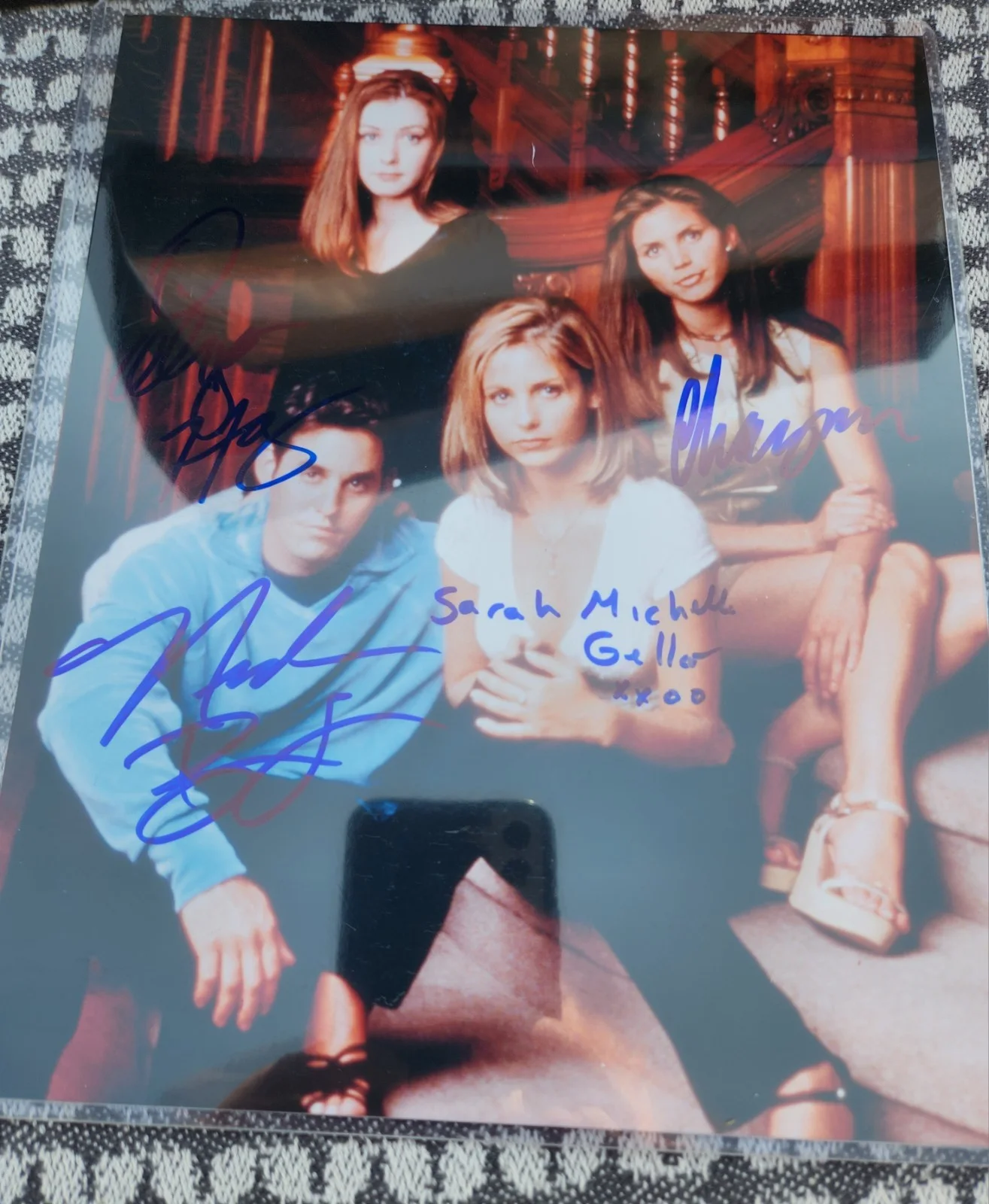 Sarah Michelle Gellar — Buffy the Vampire Slayer Cast Signed 8x10 Photo w/ COA by Liz Starr, изображение 3