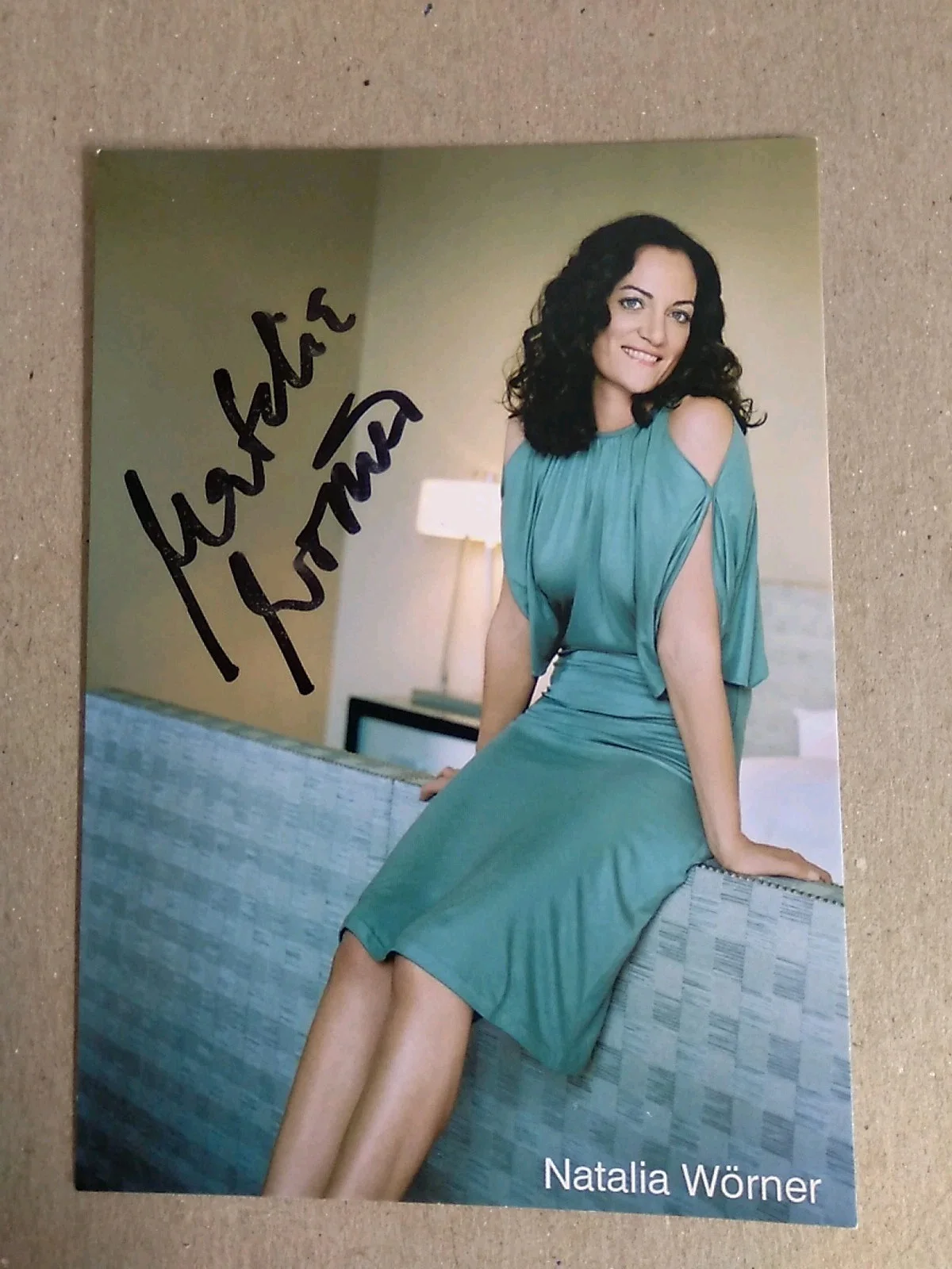 Natalia Worner Signed Autograph 6x4in Photo, image 2