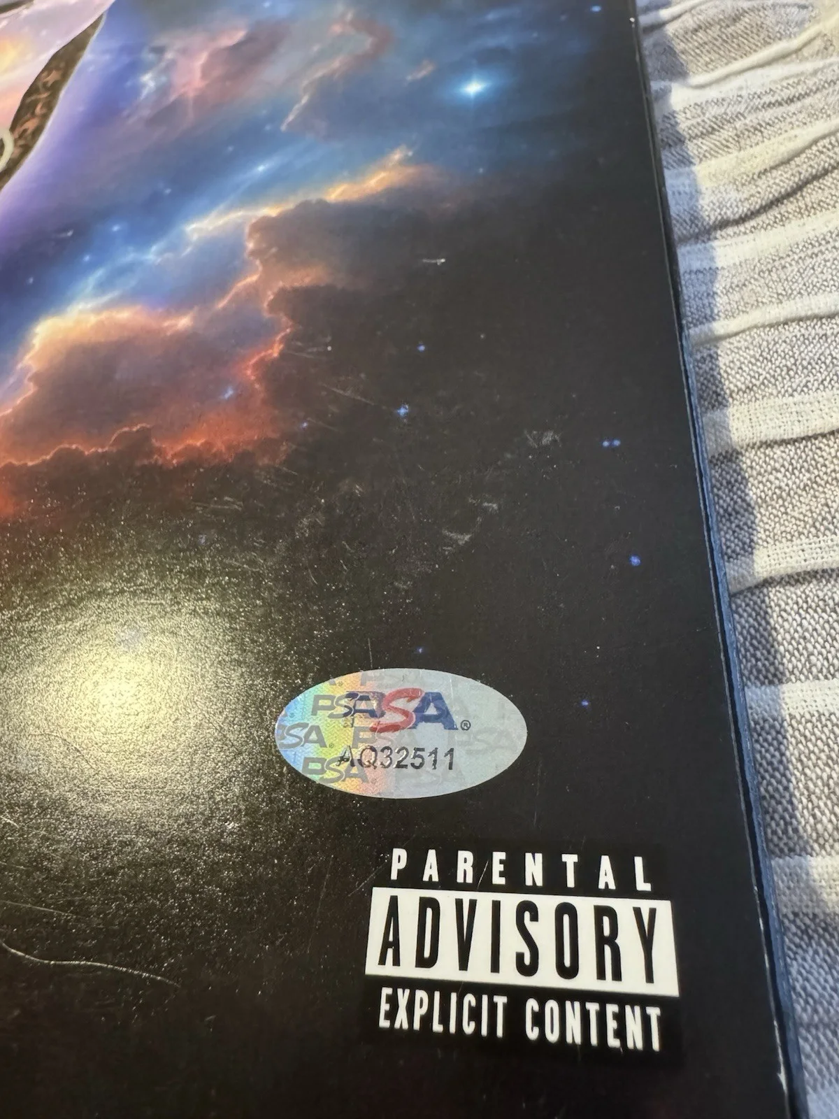 CHRIS BROWN SIGNED VINYL LP ALBUM 11:11 PSA COA AUTHENTIC AUTOGRAPH MUSIC AUTO, image 2