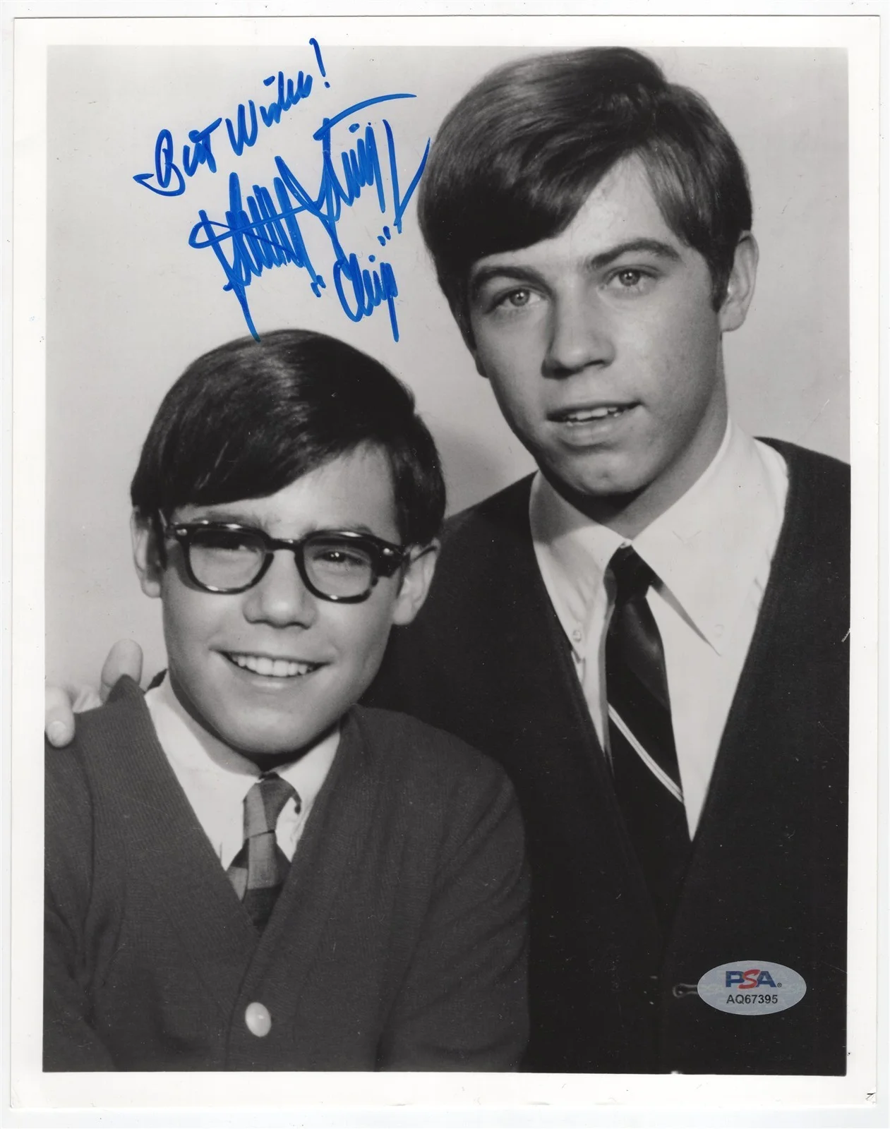 Stanley Livingston — STANLEY LIVINGSTON Signed 8x10 Photo PSA/DNA My Three Sons