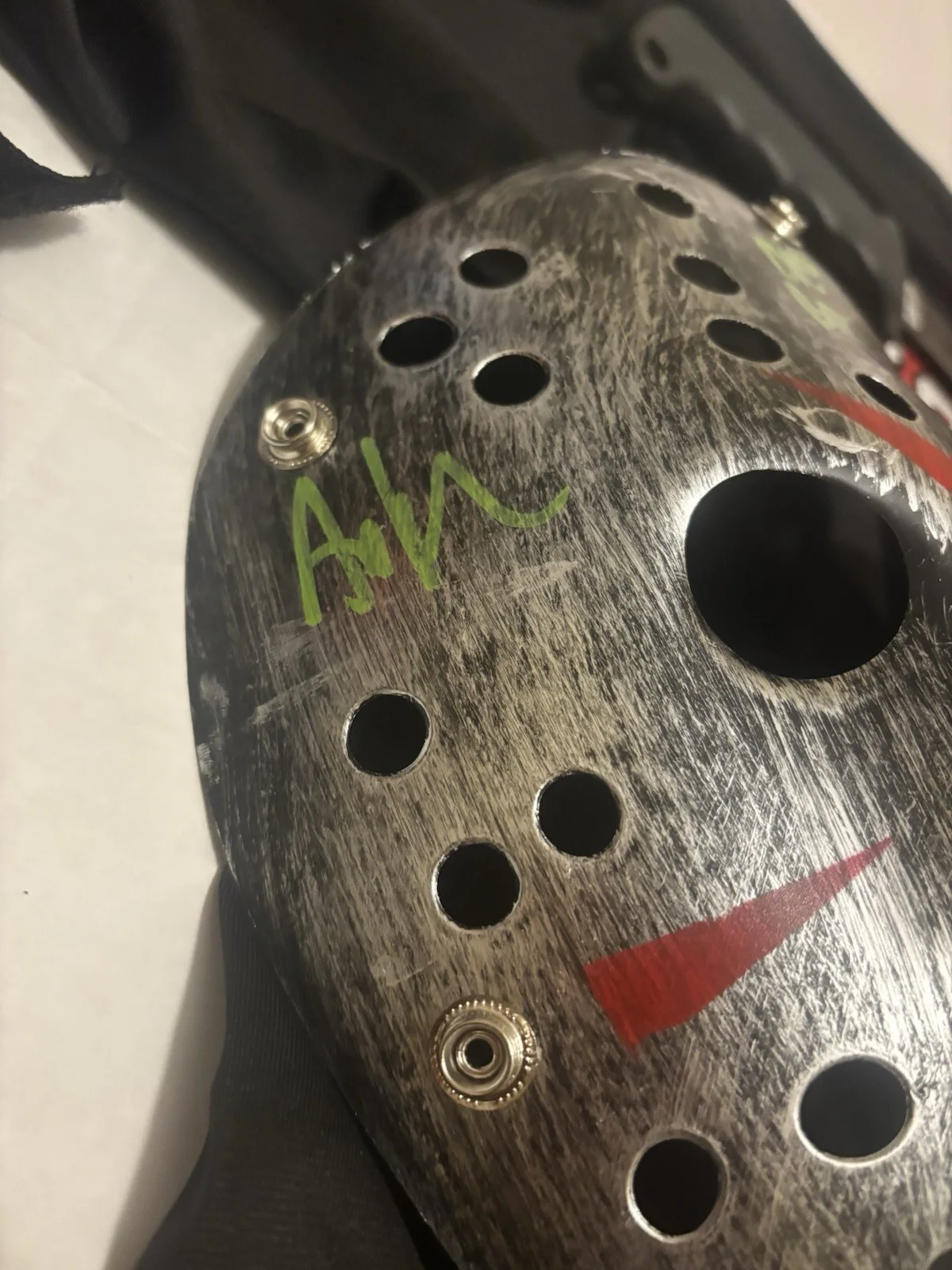 Ari Lehman — Friday The 13th Autograph Set Of 5 Items Signed By 1st Jason Ari Lehman BGS Cert, image 3
