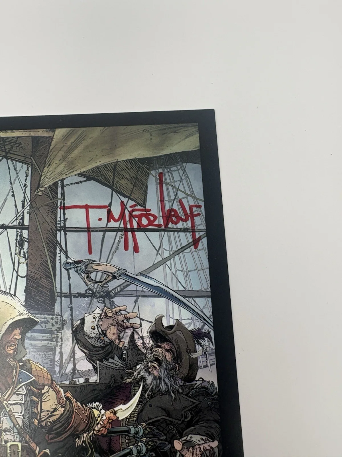 Assassins Creed Black Flag 12x8 print by Todd McFarland Signed Todd McFarland, изображение 2