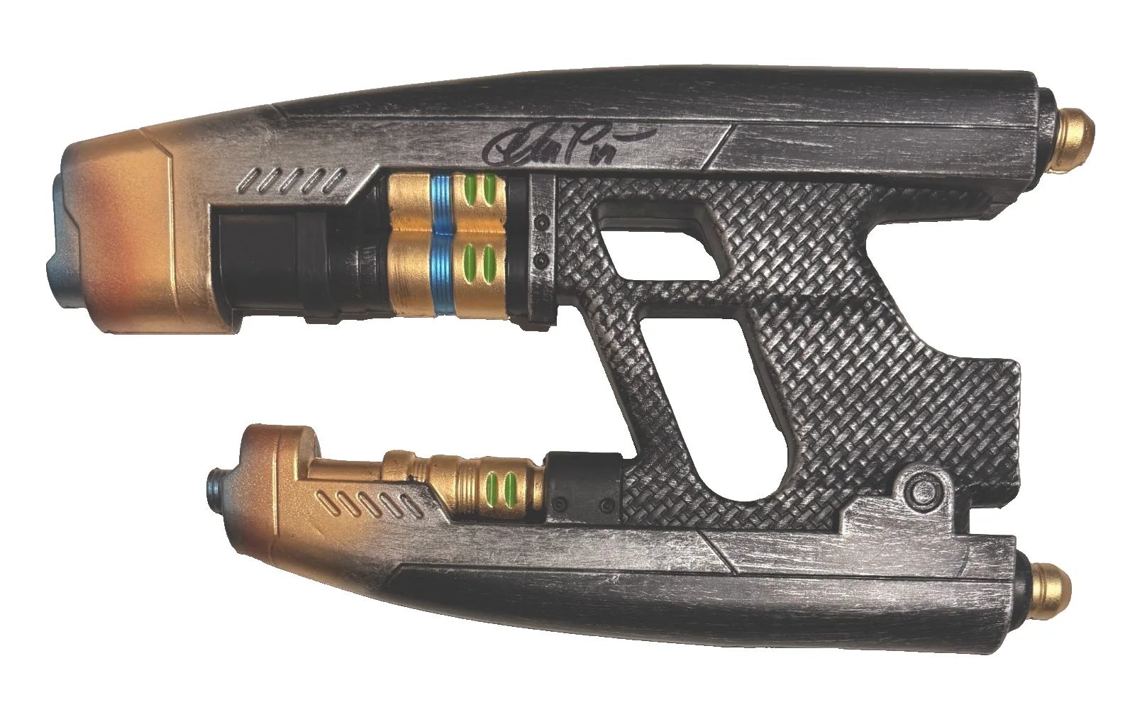 Chris Pratt — Avengers Star Lord Chris Pratt Signed Foam Blaster Gun Beckett BAS Witnessed, image 2