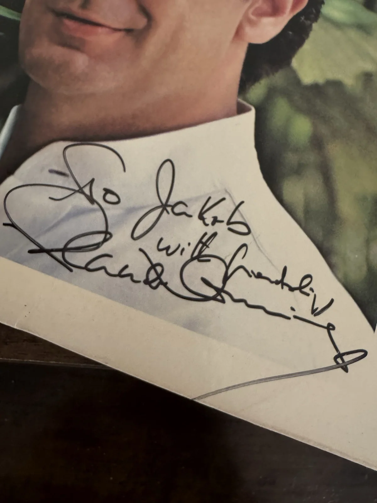 Placido Domingo signed album Always in My Heart Authentic Autograph Inscribed, image 2