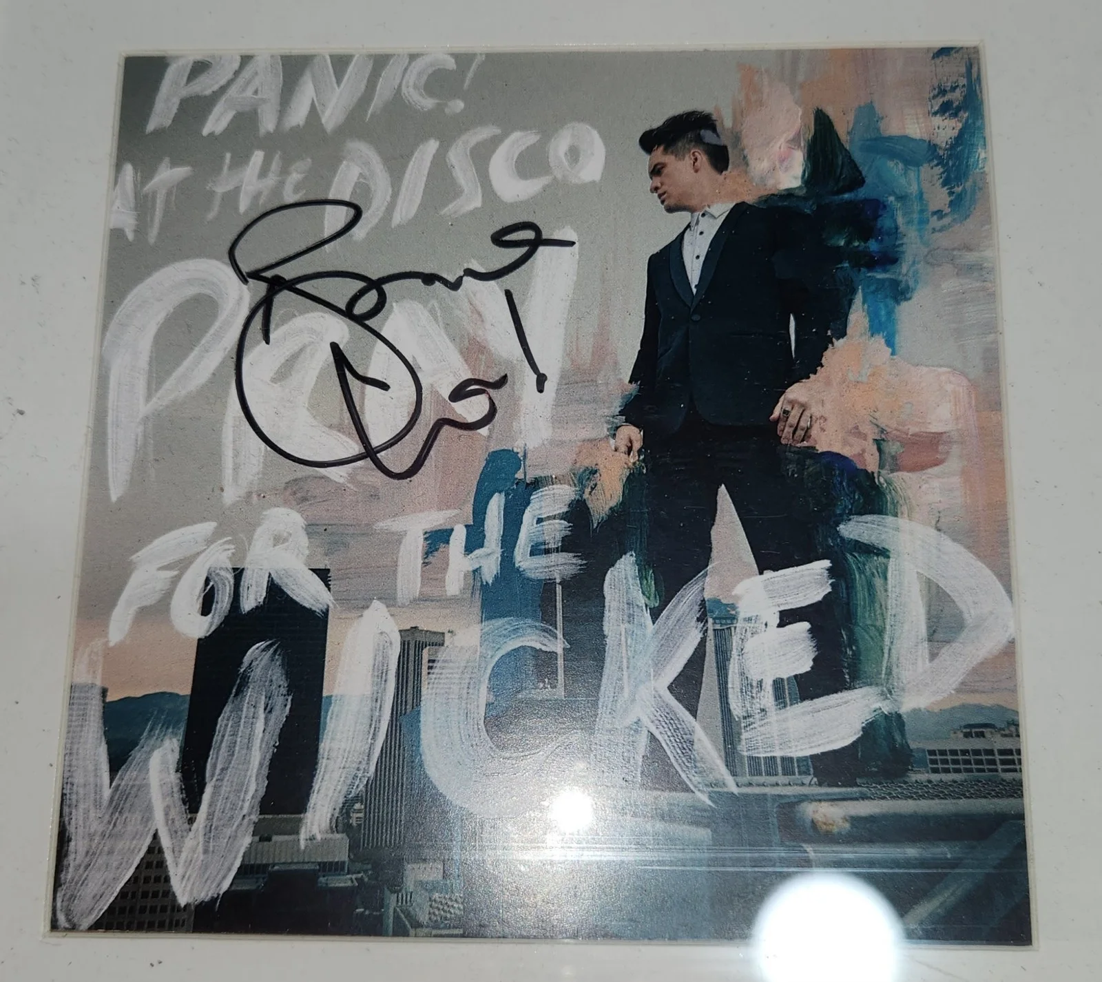 Panic! At The Disco - Pray For The Wicked Album - Signed By Brendan Urie, image 2